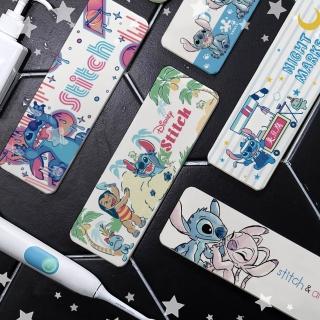 【Disney 迪士尼】迪士尼Disney史迪奇 硬式珪藻土吸水洗漱墊 漱口杯架 矽藻土(尺寸:24X8X0.9CM)