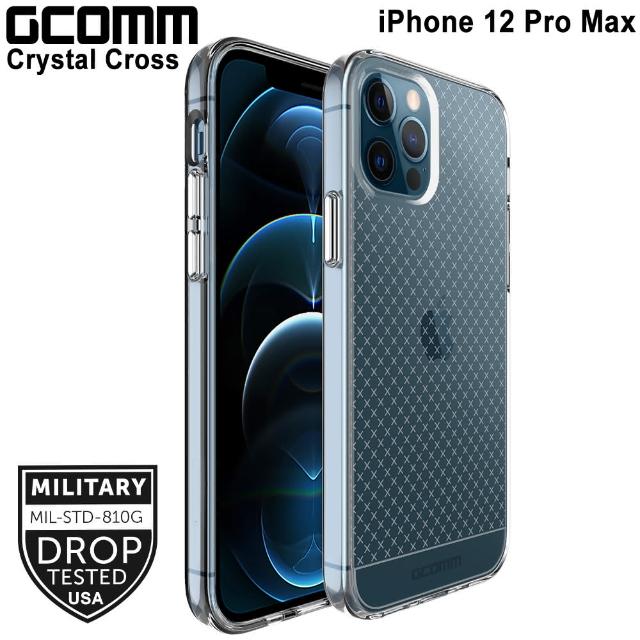 【GCOMM】iPhone 12 Pro Max 十字紋軍規防摔殼 Crystal Cross(軍規 防摔 iPhone 12 Pro Max)