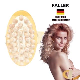 【FALLER 芙樂】德國製FSC原木大珠珠深層按摩刷(氣墊按摩器/筋膜放鬆紓壓/99狂購)