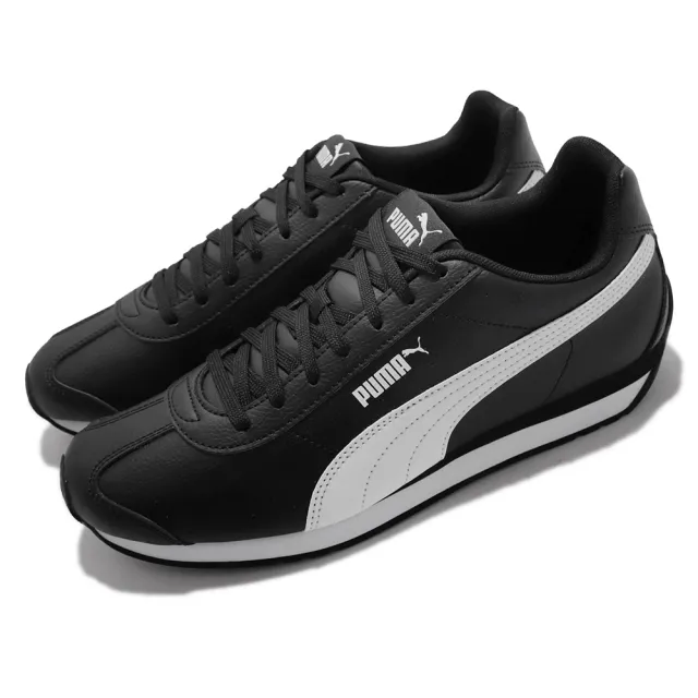 【PUMA】休閒鞋 Turin 3 復古 男鞋 女鞋 皮革 情侶鞋 小白鞋 阿甘鞋 單一價(383037-06)