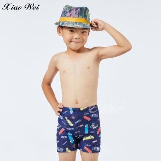 【Apple 蘋果牌】男童四角泳褲(NO.1122078)