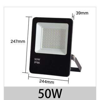 【青禾坊】歐奇OC 50W LED 戶外防水投光燈 投射燈-2入(超薄 IP66投射燈 CNS認證)