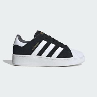 【adidas 愛迪達】Superstar XLG 男女 休閒鞋 經典 復古 三葉草 貝殼頭 金標 穿搭 黑白(ID4657)