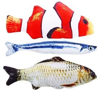 【貓本屋】模擬魚 貓薄荷寵物絨毛玩具