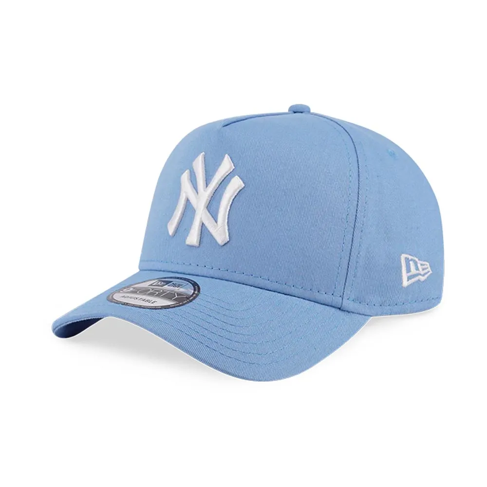 NEW ERA NEW ERA 休閒帽 940AF MLB BASIC 紐約洋基 卡羅萊納藍(NE13705349)