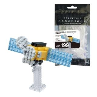 【nanoblock 河田積木】Nanoblock迷你積木-太陽觀測衛星(NBC-199)