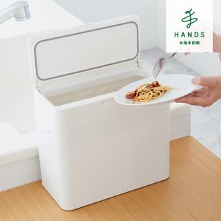 【臺隆手創館】日本like-it按壓式密封防臭垃圾桶-9.5L(廚餘桶)