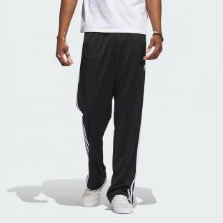 【adidas 愛迪達】長褲 男款 運動褲 亞規 三葉草 黑 IJ7055