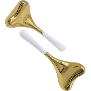 【Bill Case】高級304不銹鋼冰肌美顏 V-Line 塑臉神器(鈦金 1組2支)