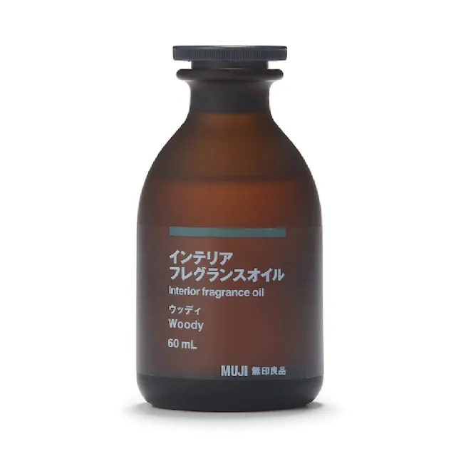 【MUJI 無印良品】空間芬香油/60ml.木質+專用藤枝/60ml用.8入