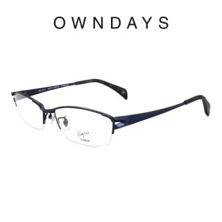 【OWNDAYS】K.moriyama 紳士款系列光學鏡框(KM1127-G C4)
