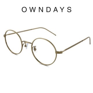 【OWNDAYS】John Dillinger系列 經典小圓款光學眼鏡(JD1012K-8A C2)