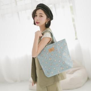 【uma hana】餅乾喵全封口設計A4檔案防水包 的中水桶包(A4文件袋/手提袋/補習袋/防水包 袋)