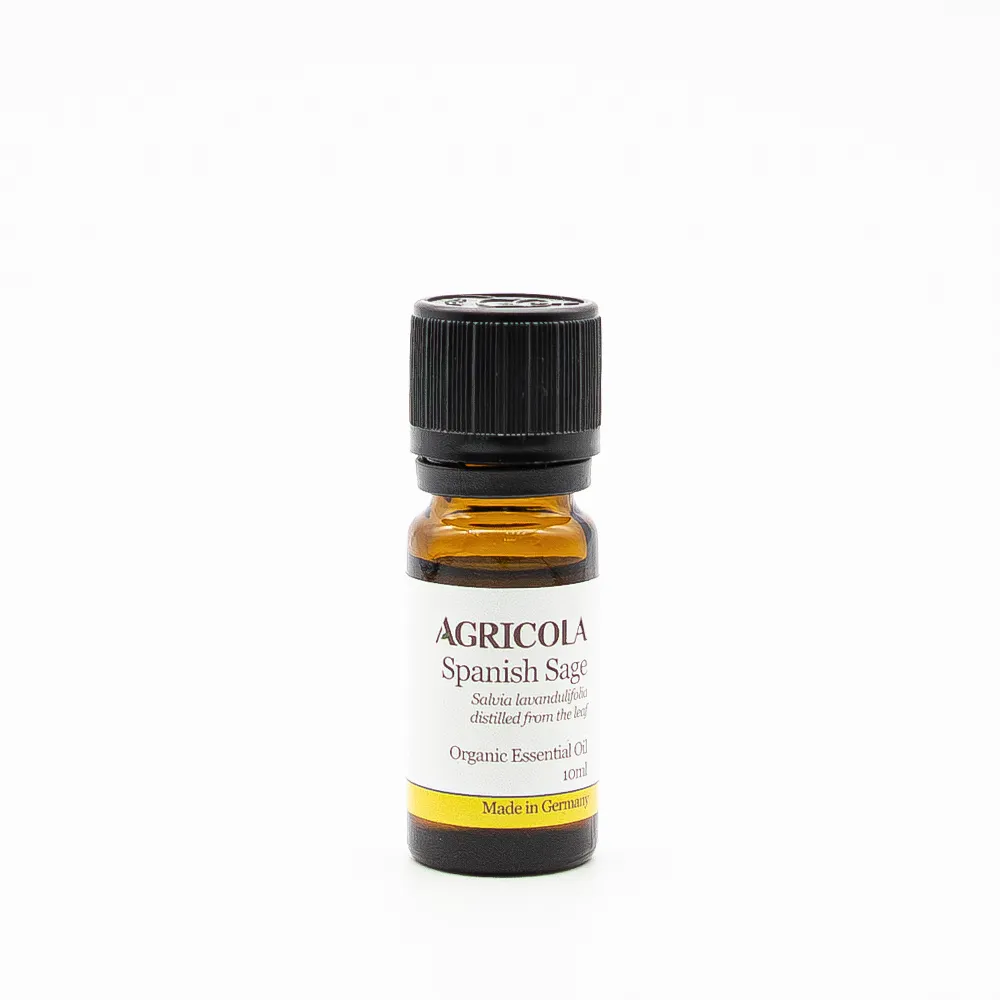 【Agricola 植物者】西班牙鼠尾草精油 10ml/ 歐盟有機認證(德國原裝進口 純植物萃取 天然擴香)