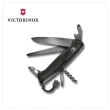 【VICTORINOX 瑞士維氏】Ranger Grip 55 瑞士刀/130mm/極黑(0.9563.C31P)