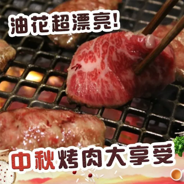 【好神】美國頂級霜降翼板牛排16片組(100g/片 2片/包)