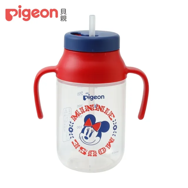 【Pigeon貝親 官方直營】Kurutto吸管杯-迪士尼(2款)