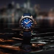 【TISSOT天梭 官方授權】Seastar 海星系列300米潛水機械錶  戶外 春遊(T1204073704100-藍x玫瑰金色)