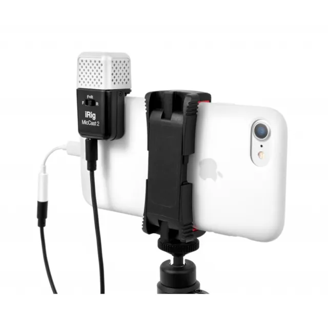 【IK Multimedia】iRig Mic Cast 2 超小型錄音麥克風二代(台灣公司貨 商品保固有保障)