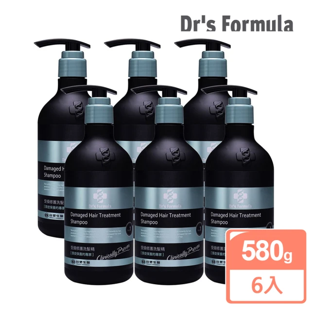 Dr’s Formula 台塑生醫 受損修護洗髮精580g x6入