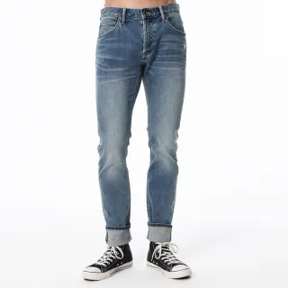 【Lee 官方旗艦】男裝 牛仔褲 / 709 低腰合身小直筒 淺藍洗水 / 101+ 系列(LL200230)