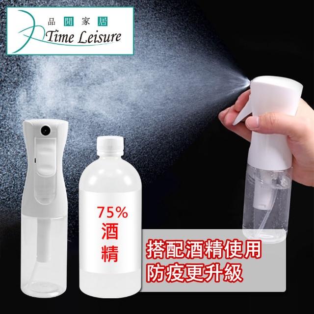 【Time Leisure 品閒】高壓連續極細噴霧消毒液分裝瓶(160ml)