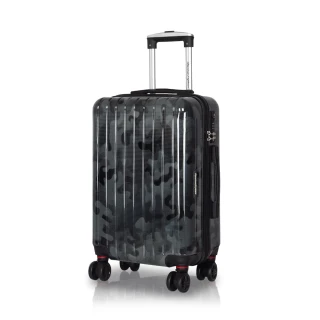 【American Explorer】20吋 美國探險家 C35 行李箱 迷彩 輕量 PC+ABS材質 登機箱 拉桿箱 旅行箱