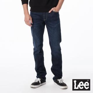 【Lee 官方旗艦】男裝 牛仔褲 / 723 低腰修身直筒 深藍洗水(LL200242)