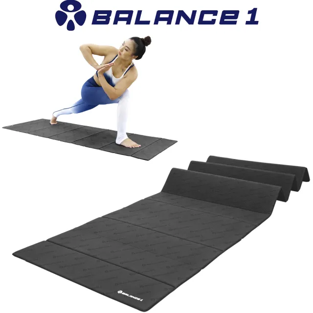 【BALANCE 1】極致平衡折疊瑜珈墊 2色可選(瑜珈 可折疊 瑜珈磚 冥想墊)