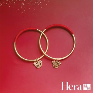 【HERA 赫拉】ll現貨ll本命年轉運小金牛沙金手鐲/手環(飾品)