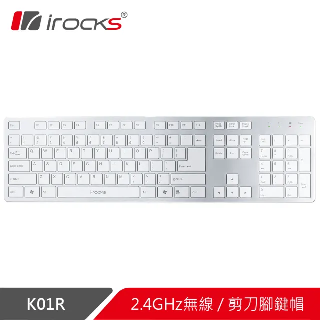 【i-Rocks】K01R 2.4GHz 無線鍵盤