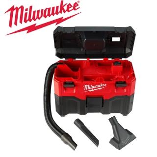 【Milwaukee 美沃奇】18V鋰電乾濕兩用吸塵器-空機-不含電池及充電器(M18VC2-0)