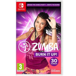 【Nintendo 任天堂】NS Switch 《拉丁有氧舞蹈健身 Zumba:Burn It Up!》國際中文版(支援中文)