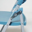 【HomeLong】人體工學扁管塑鋼折合椅(台灣製造 符合人體工學折疊椅 會議椅)