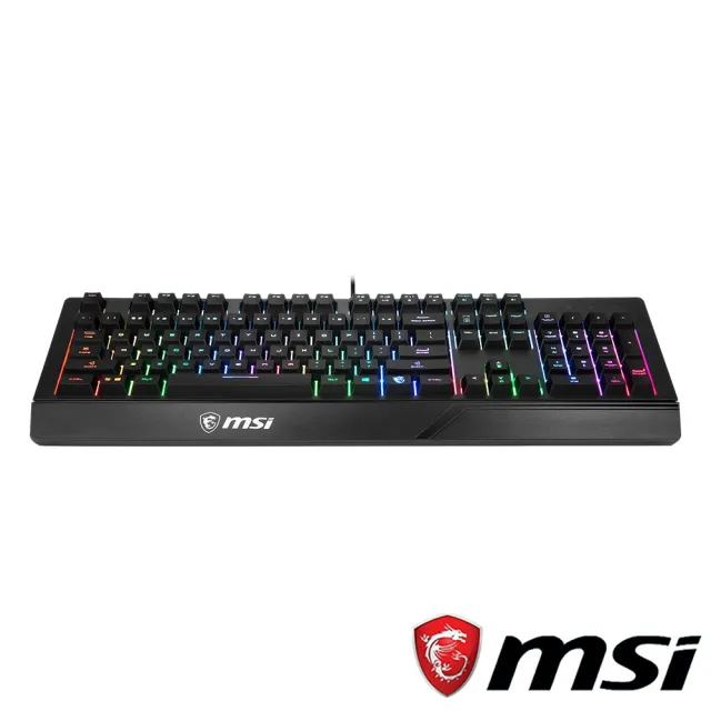 【MSI 微星】Vigor GK20 防潑水電競鍵盤