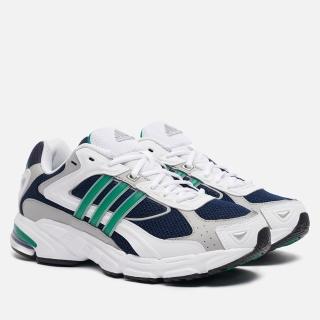 【adidas 愛迪達】RESPONSE CL 白綠 男鞋(FW4440)