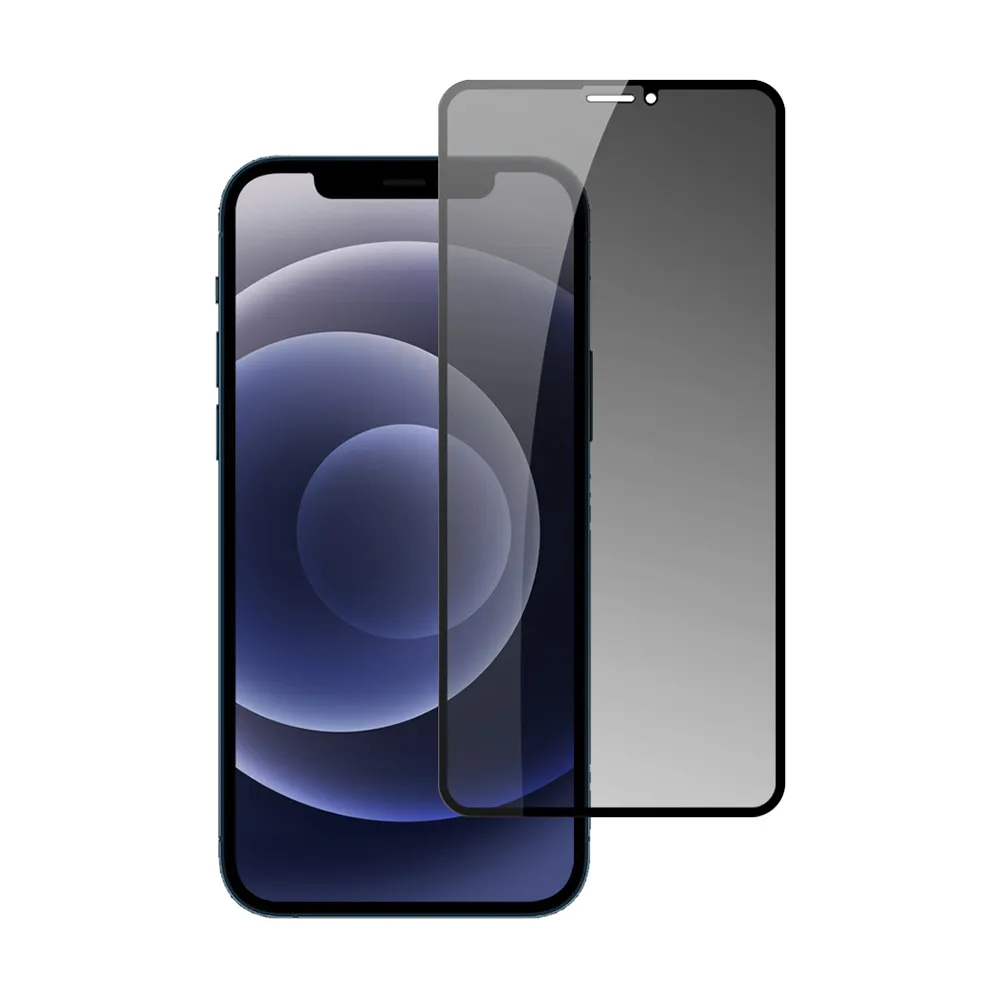 iPhone12 ProMax 保護貼手機滿版高清防窺9H鋼化膜(12ProMax鋼化膜 12ProMax保護貼)