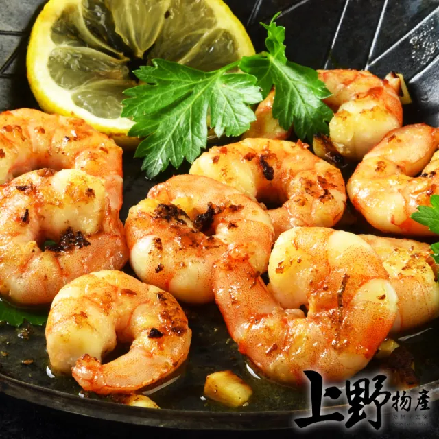 【上野物產】無化學或物理發泡 天然白蝦仁6包