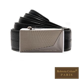 【Roberta Colum】極致工藝金屬滑扣牛皮皮帶