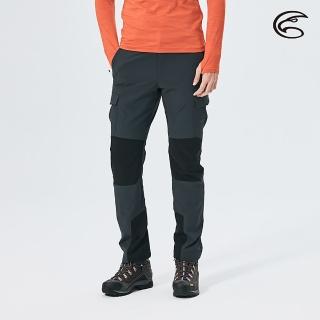 【ADISI】男Cordura彈性耐磨拼接長褲AP2021010 / S-2XL(撥水 防潑水 磨毛 萊卡 工作褲 登山褲)