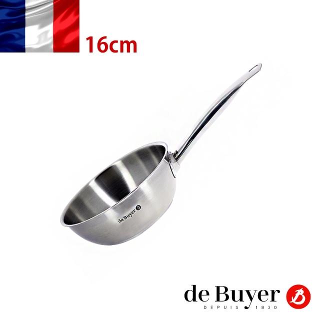 【de Buyer 畢耶】Prim’Appety系列 不鏽鋼單柄萬用鍋16cm-IH爐可用鍋