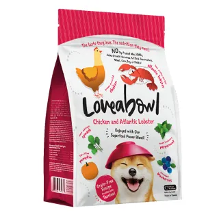 【Loveabowl囍碗】無穀天然糧-全齡犬-雞肉&大西洋龍蝦1.4kg
