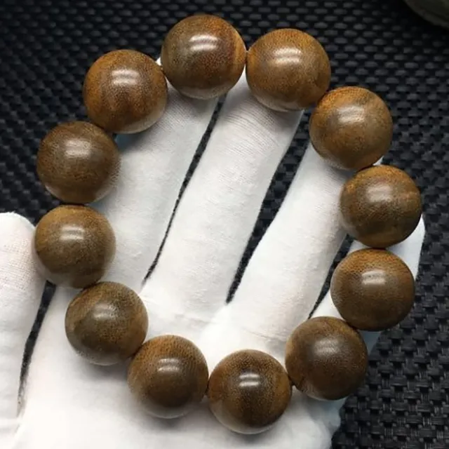 【桃花源創意工坊】高品質加里曼丹軟絲沉香手鍊2.0(沉香手鍊)