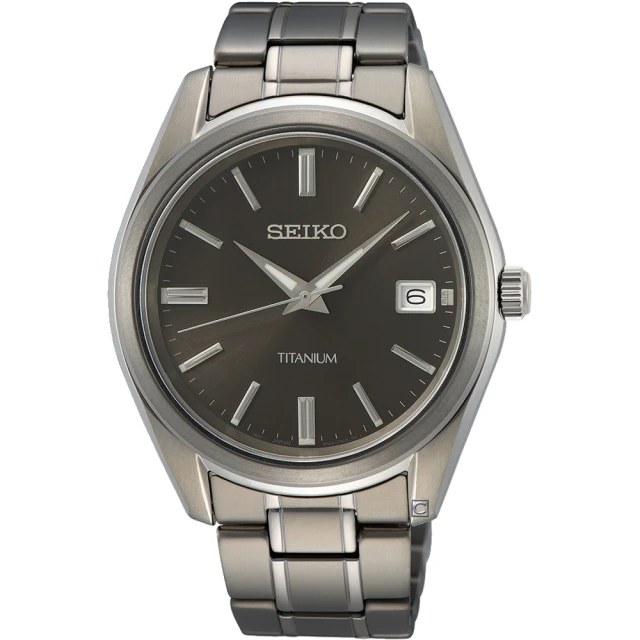 SEIKO 精工 CS 經典簡約鈦金屬腕錶(6N52-00B0D SUR375P1)