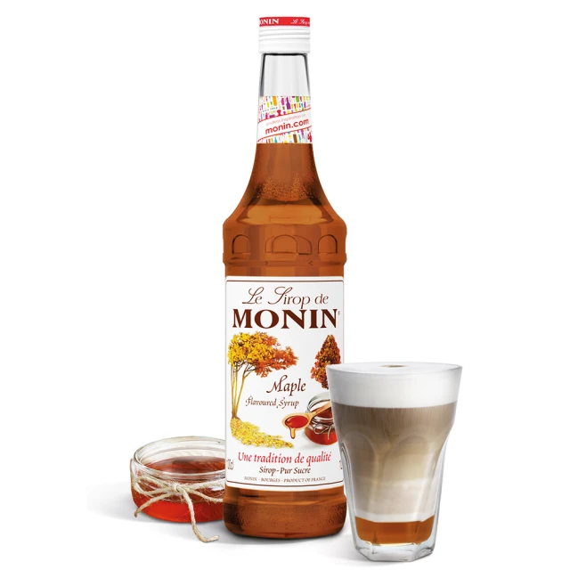 【MONIN】楓糖風味糖漿700ml(全球 創意 調飲 調酒 最佳良伴)