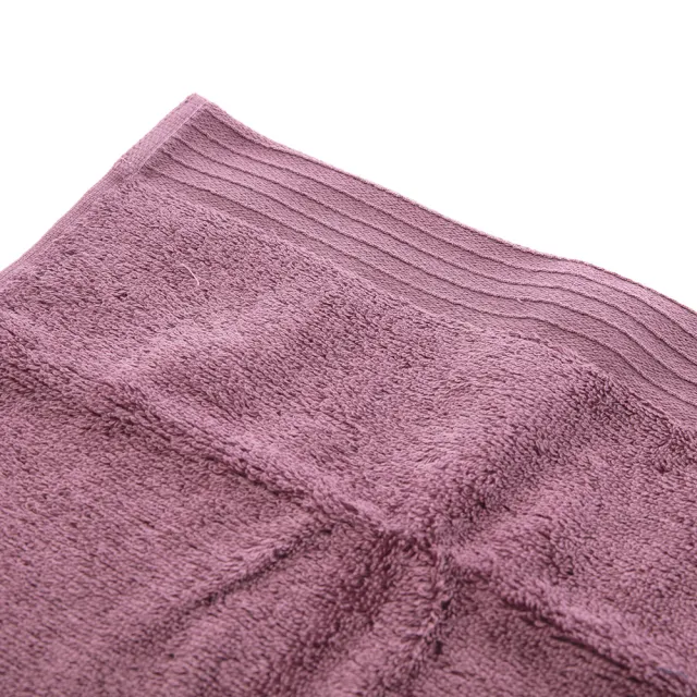 【HOLA】埃及棉方巾-嫣紫 30*30