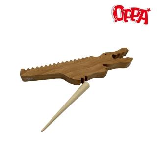【OPPA】鱷魚造型刮胡 音樂律動 造型樂器(幼兒教育 小樂器)