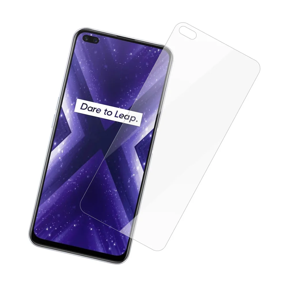 realmeX3 高清透明9H玻璃鋼化膜手機保護貼(realme X3保護貼 realme X3鋼化膜)