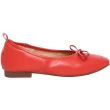 【Ann’S】法式平底鞋-柔軟全真皮蝴蝶結芭蕾小方頭鞋-版型偏小(紅)