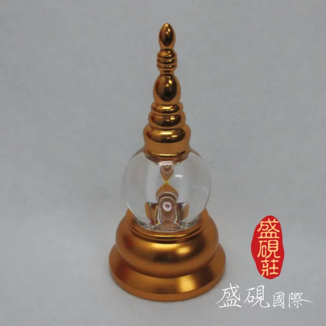 【盛硯莊佛教文物】大葛當舍利塔(水晶黃金舍利塔)